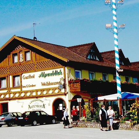 Alpenblick Weibhausen Hotell Exteriör bild